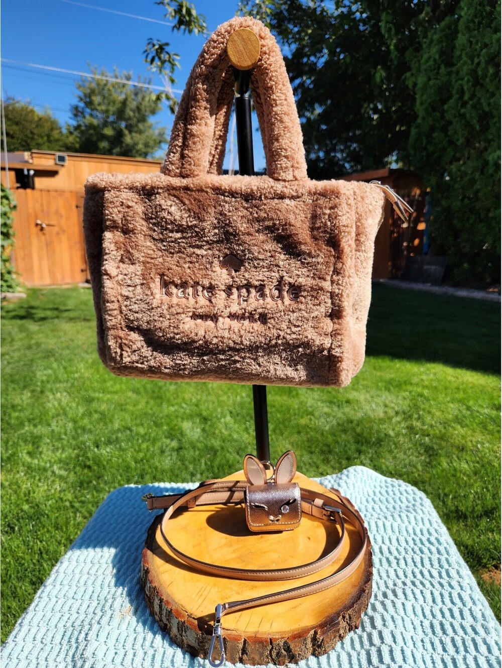 Kate Spade New York Ellie Faux Fur Small Tote